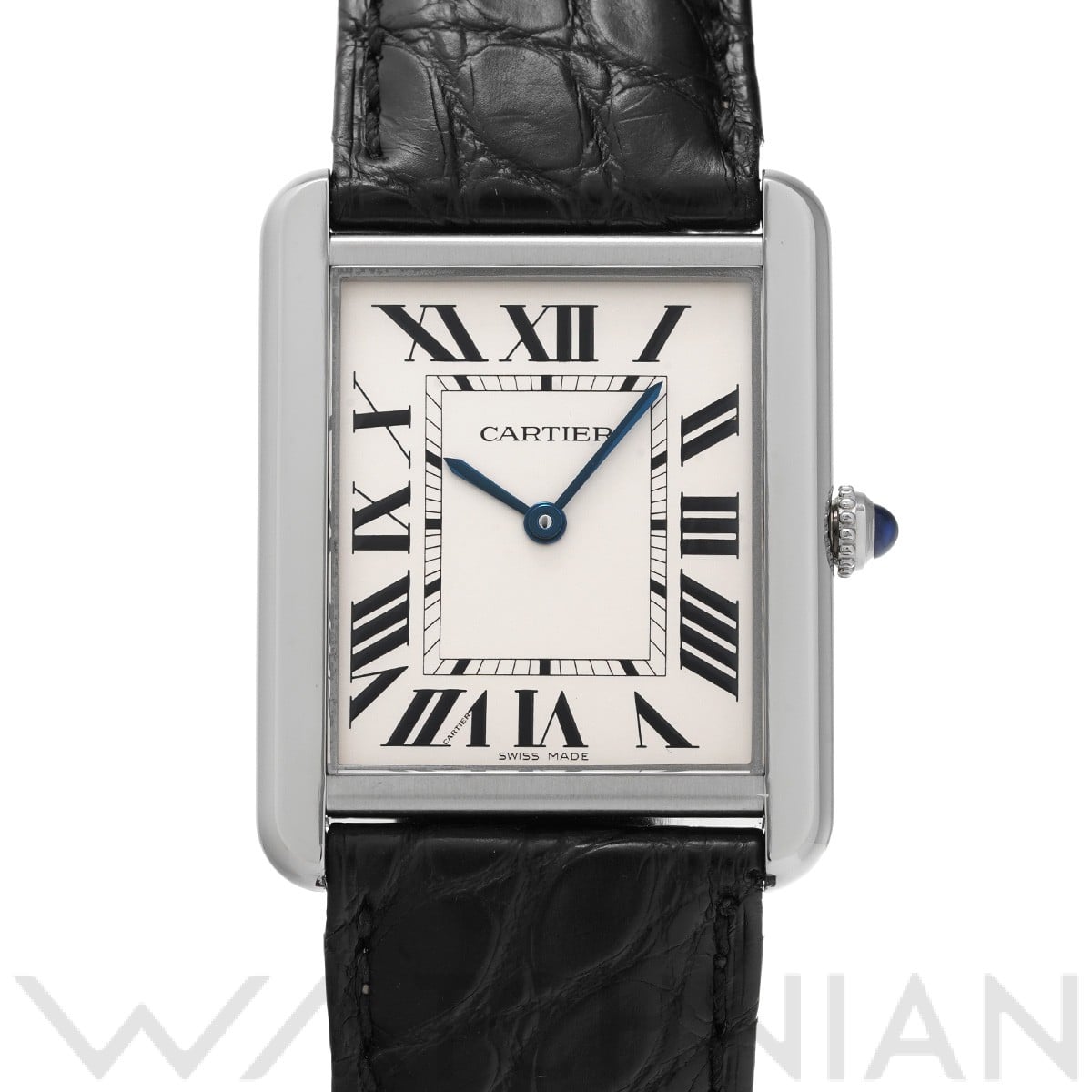 カルティエ タンク ソロ LM W5200003 シルバー メンズ 時計 【中古】【wristwatch】
