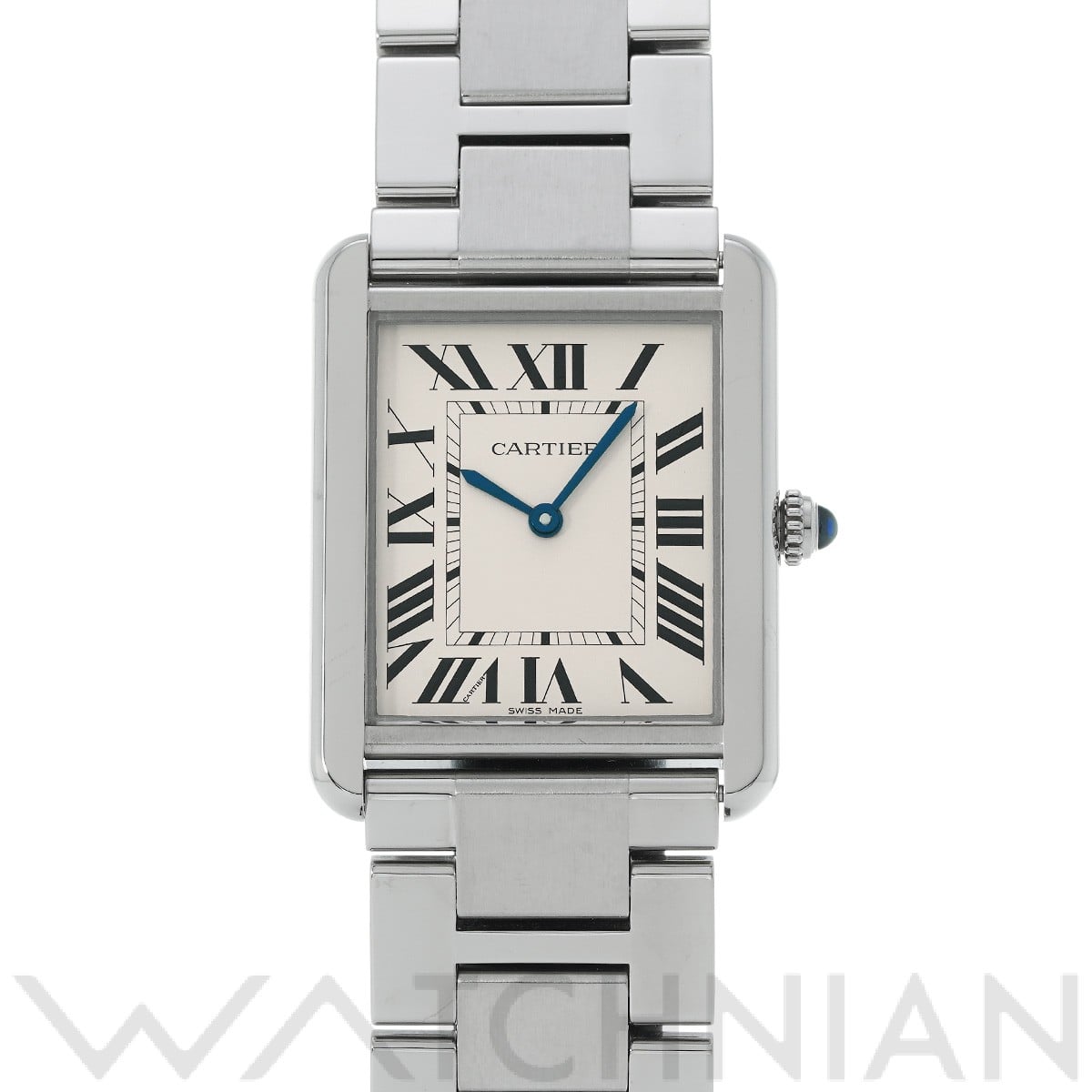 カルティエ タンク ソロ LM W5200014 シルバー メンズ 時計 【中古】【wristwatch】