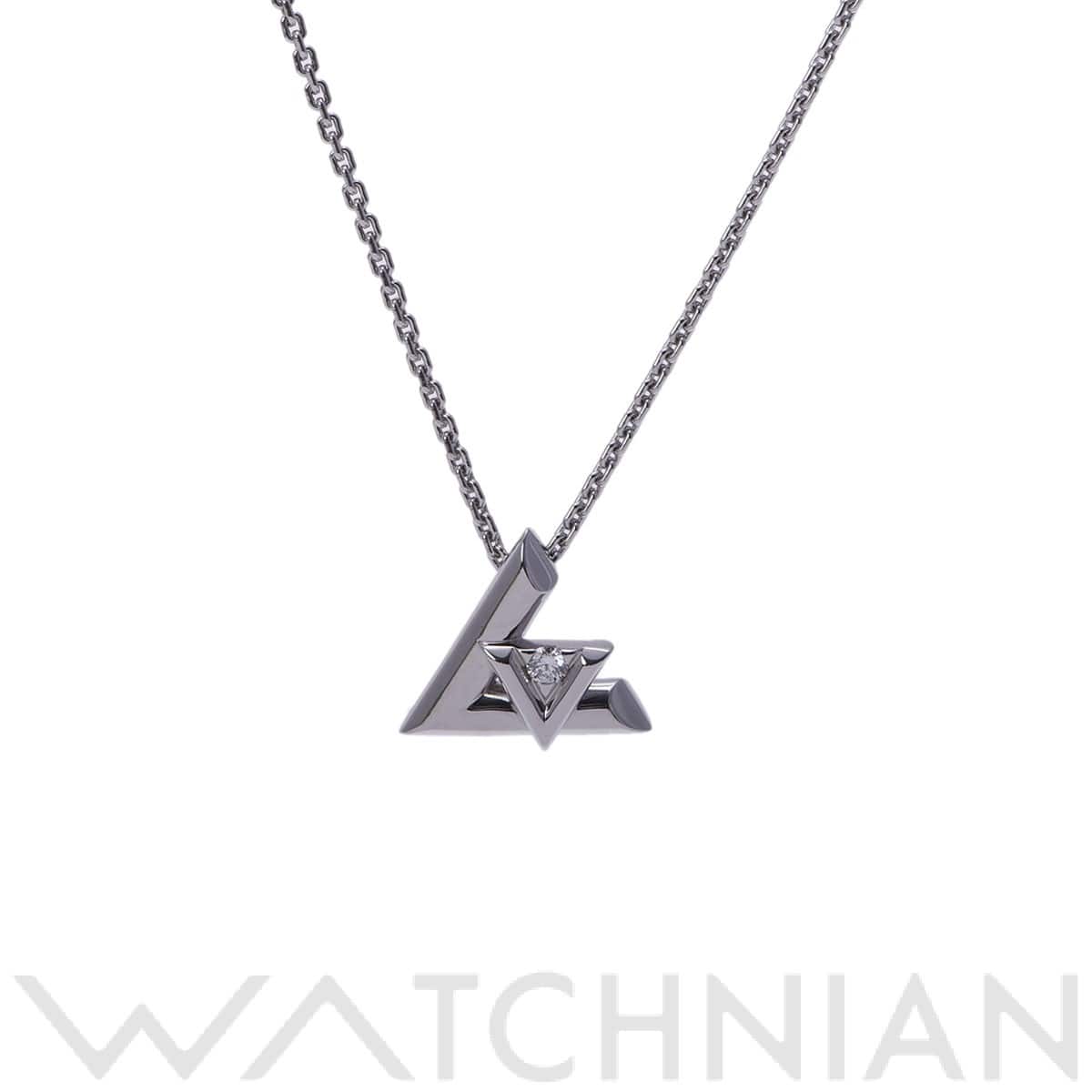 ルイ ヴィトン パンダンティフ LV ヴォルトワン GM 1PD シルバー K18ホワイトゴールド WG レディース ジュエリー 【中古】【jewelry】