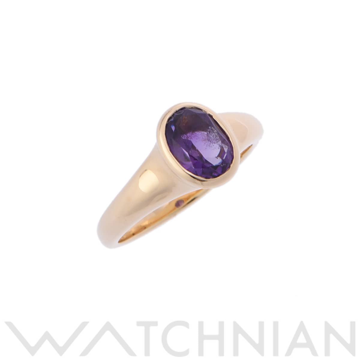 ブルガリ 色石 リング ゴールド K18イエローゴールド YG レディース ジュエリー 【中古】【jewelry】