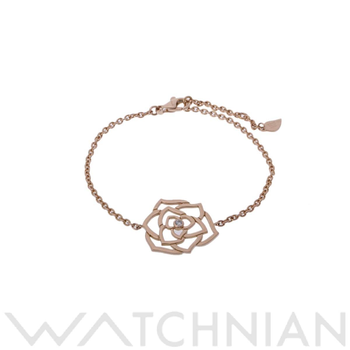 ピアジェ ローズブレスレット 1PD K18ピンクゴールド PG レディース ジュエリー 【中古】【jewelry】