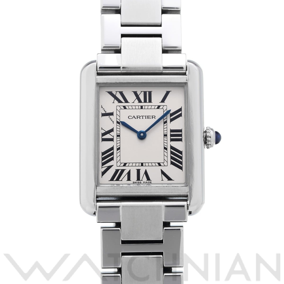 カルティエ タンク ソロ SM W5200013 シルバー レディース 時計 【中古】【wristwatch】