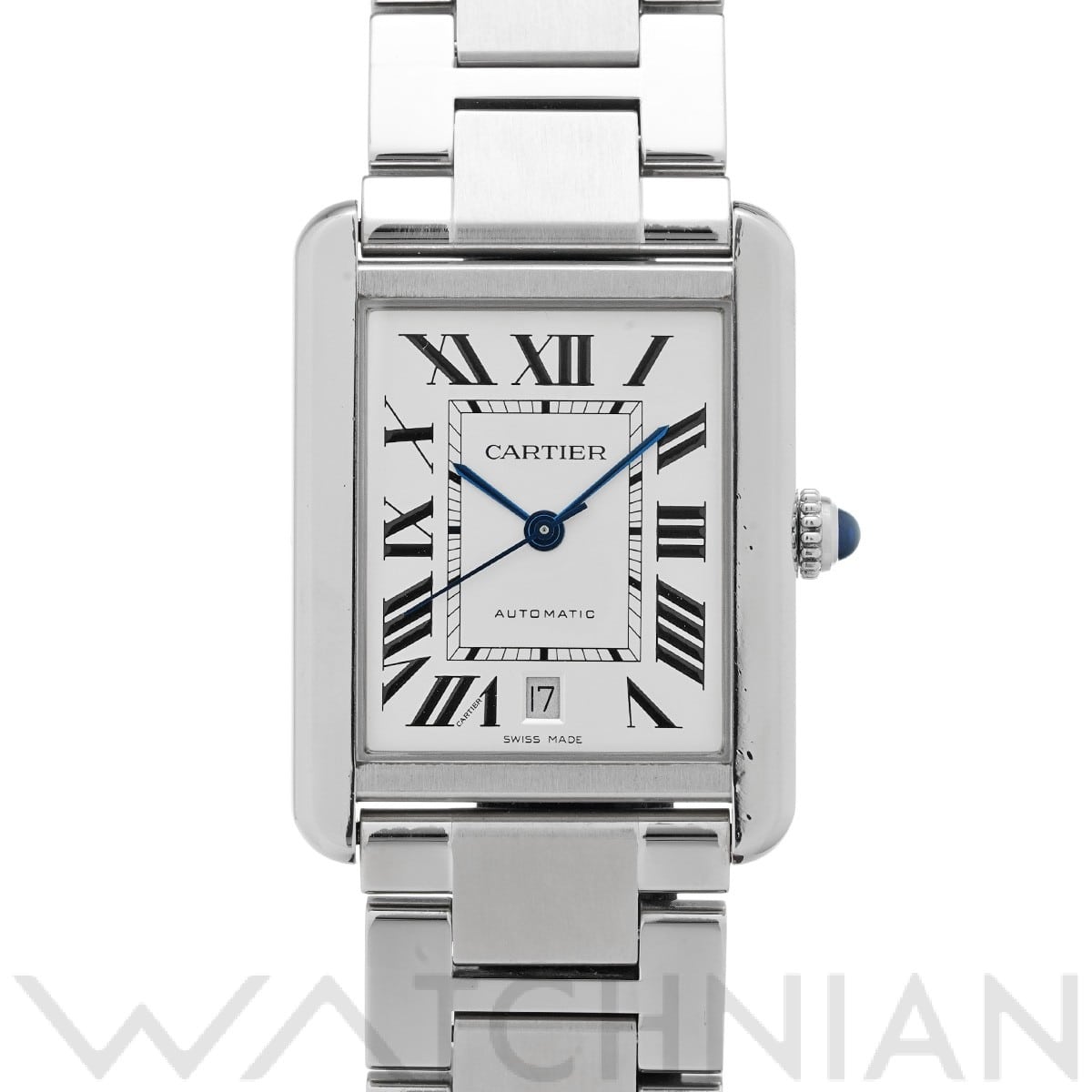 カルティエ タンク ソロ XL W5200028 シルバー メンズ 時計 【中古】【wristwatch】