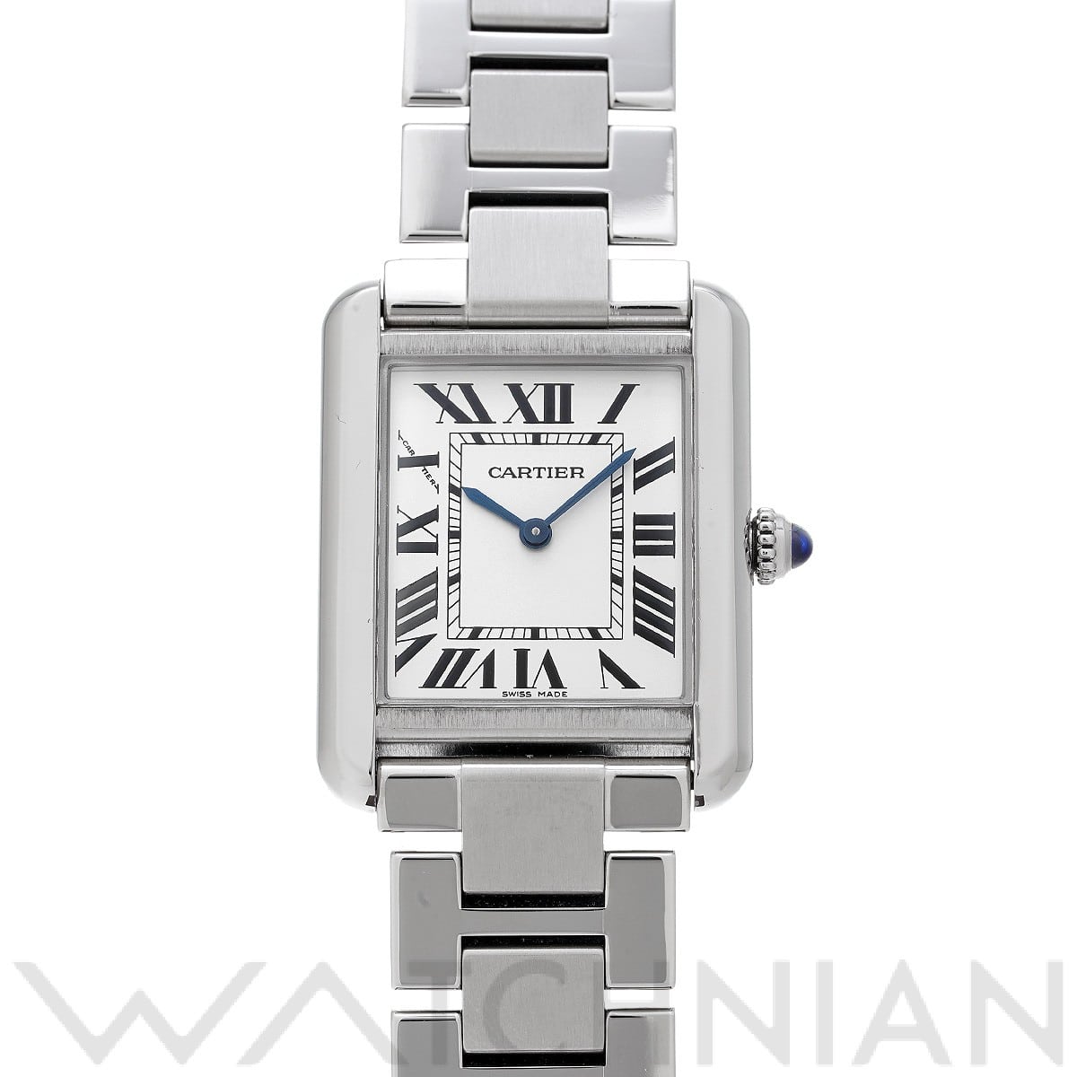 カルティエ タンク ソロ SM W5200013 シルバー レディース 時計 【中古】【wristwatch】