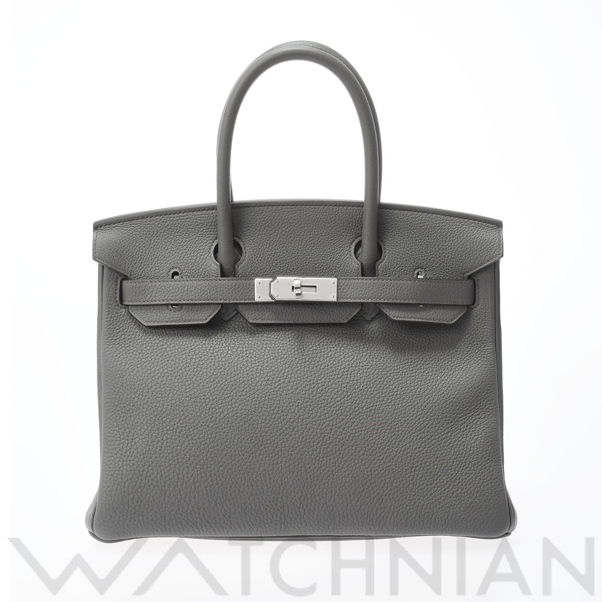 エルメス バーキン 30 グリメイヤー/パラジウム金具 トゴ レディース バッグ 【未使用】【bag】