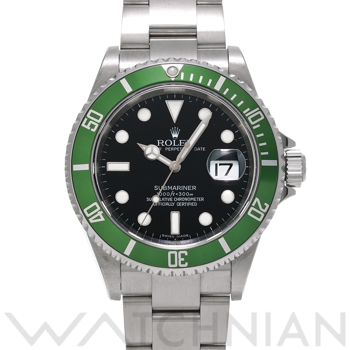 ロレックス サブマリーナ デイト 16610LV ブラック メンズ 時計 【中古】【wristwatch】