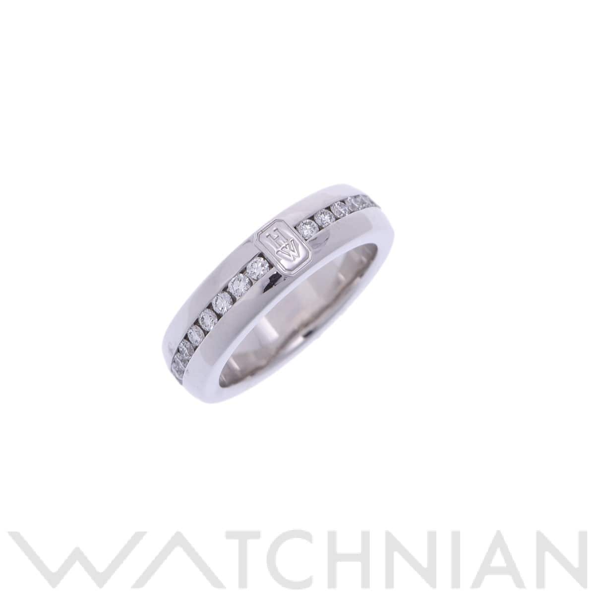 ハリー ウィンストン HWロゴ リング シルバー WBDWRDLGHWL K18ホワイトゴールド WG レディース ジュエリー 【中古】【jewelry】