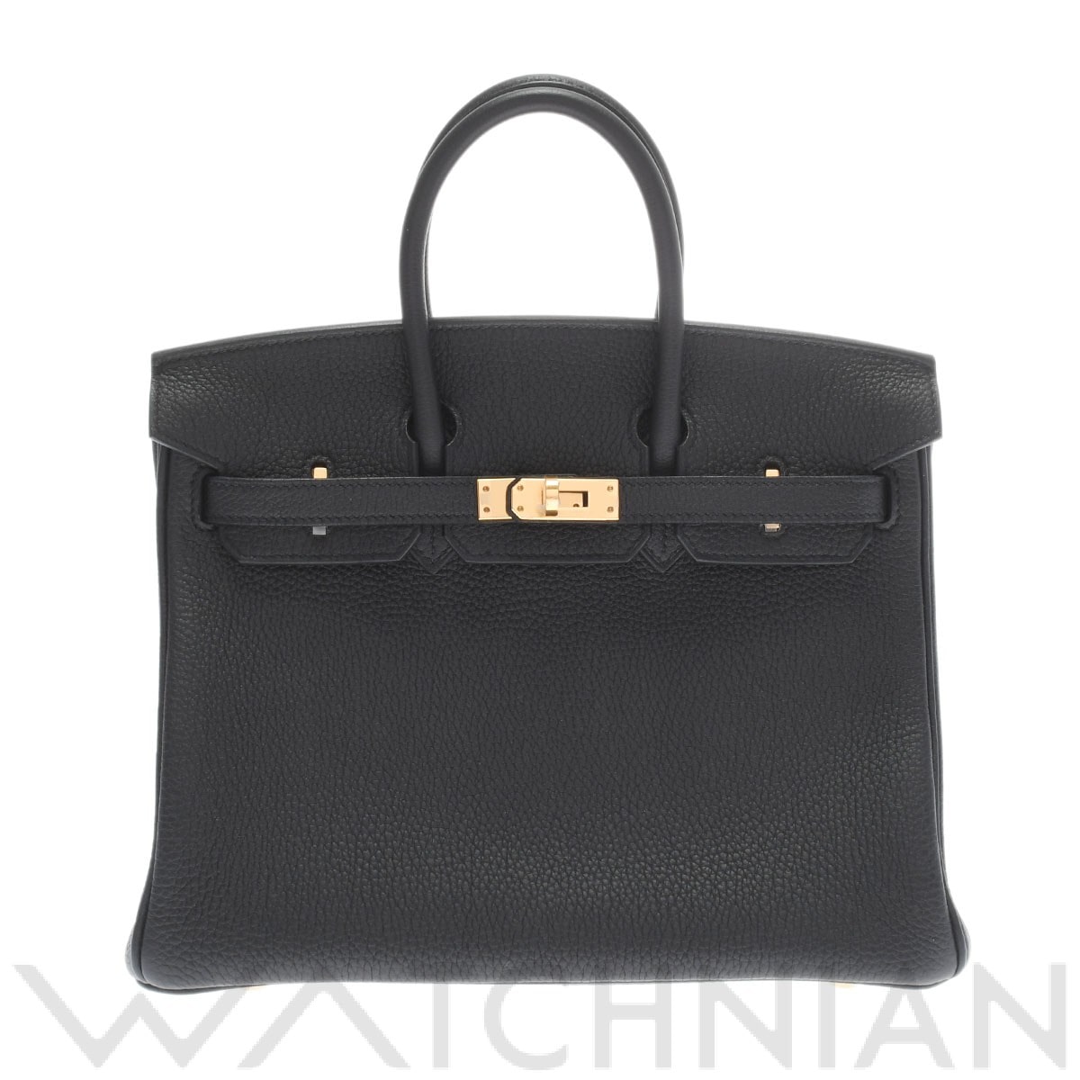エルメス バーキン 25 ブラック/ゴールド金具 トゴ レディース バッグ 【新品】【bag】