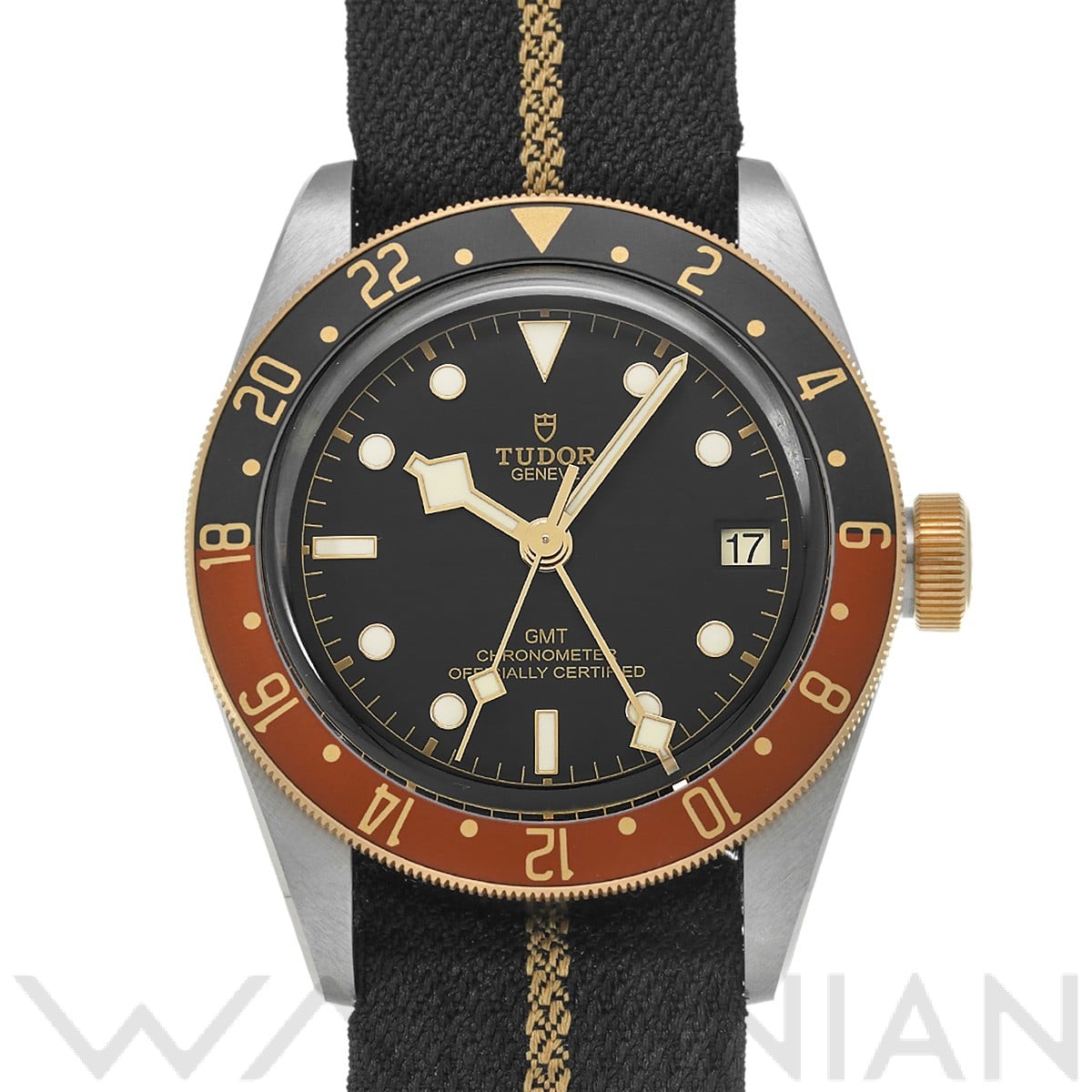 チューダー / チュードル ブラックベイ GMT S&G 79833MN ブラック メンズ 時計 【中古】【wristwatch】