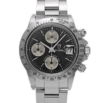 チューダー / チュードル クロノタイム 94300 ブラック/シルバー メンズ 時計 【中古】【wristwatch】