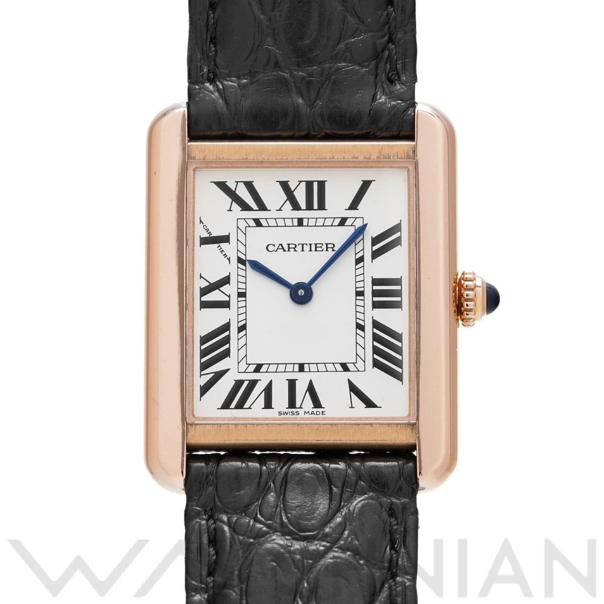 カルティエ タンク ソロ SM W5200024 シルバー レディース 時計 【中古】【wristwatch】