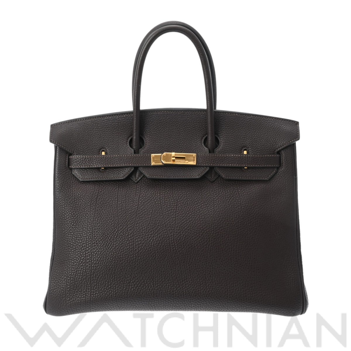 エルメス バーキン 35 ショコラ/ゴールド金具 トゴ ユニセックス バッグ 【中古】【bag】