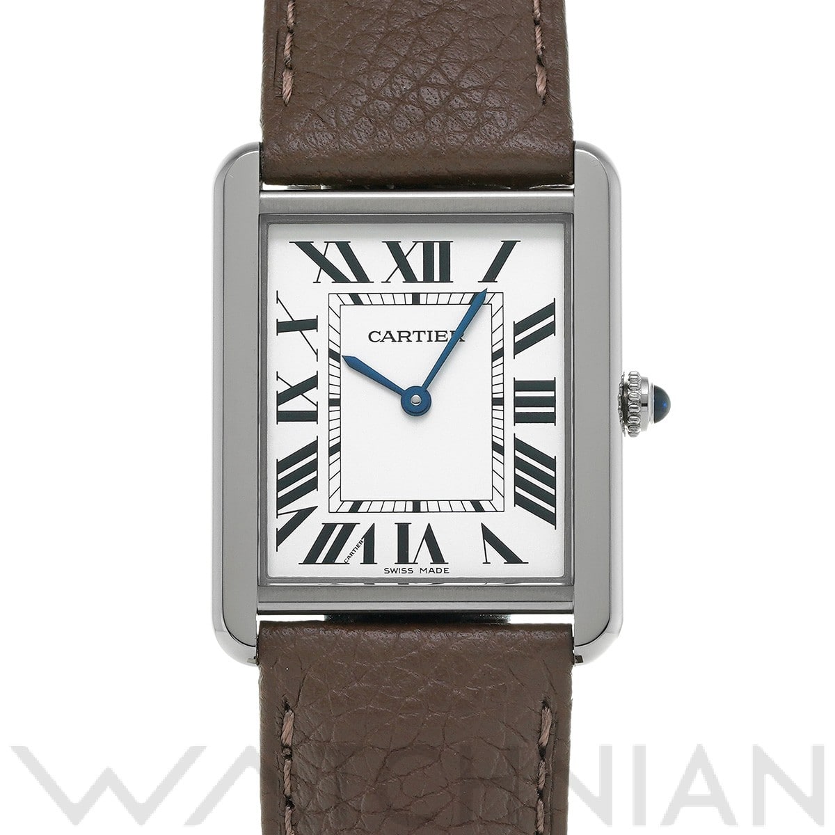カルティエ タンク ソロ LM WSTA0028 シルバー メンズ 時計 【中古】【wristwatch】