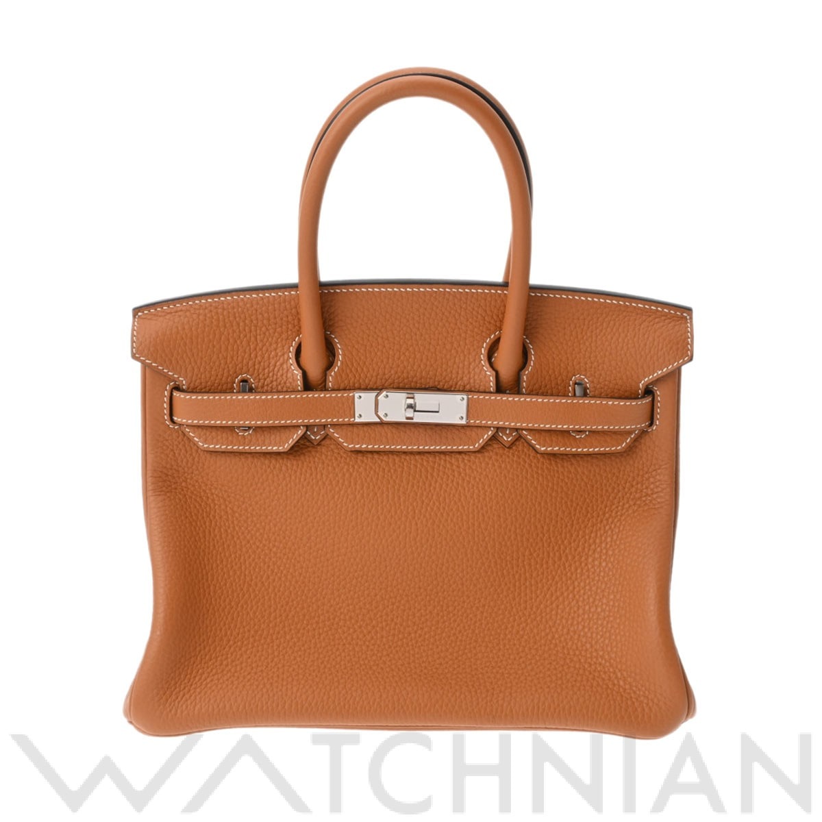 エルメス バーキン 30 トフィ/パラジウム金具 トリヨンクレマンス レディース バッグ 【未使用】【bag】