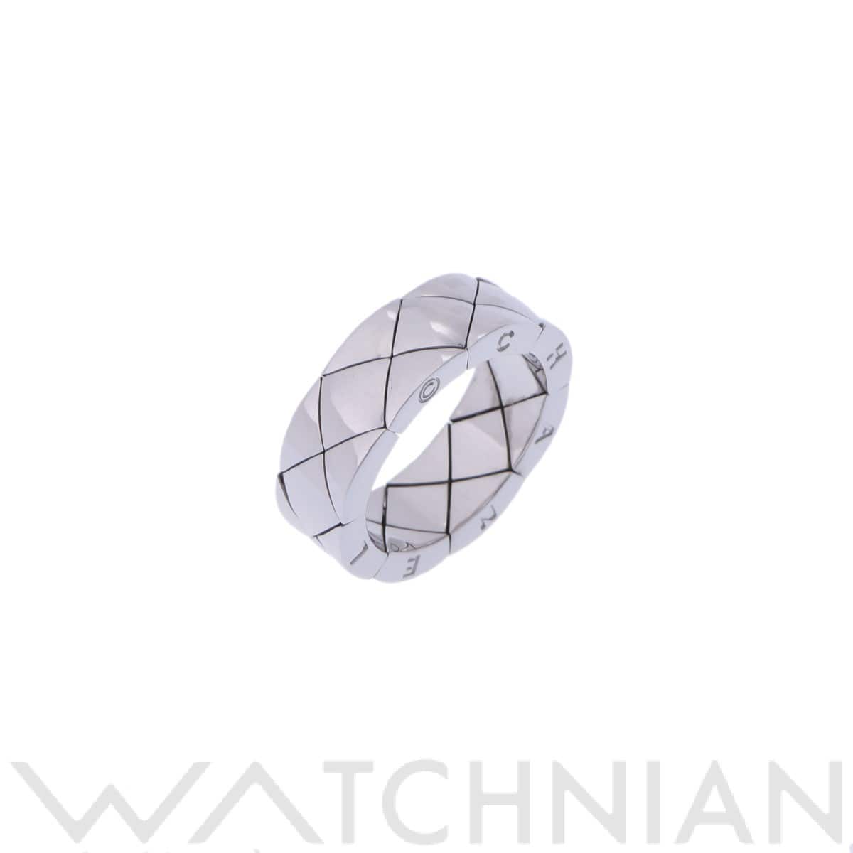 シャネル マトラッセリング #49 シルバー K18ホワイトゴールド WG レディース ジュエリー 【中古】【jewelry】