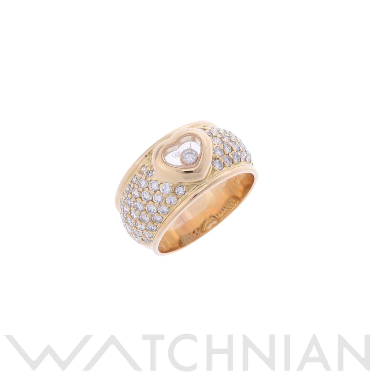 ショパール ハッピーダイヤモンド ハート ゴールド K18イエローゴールド YG レディース ジュエリー 【中古】【jewelry】