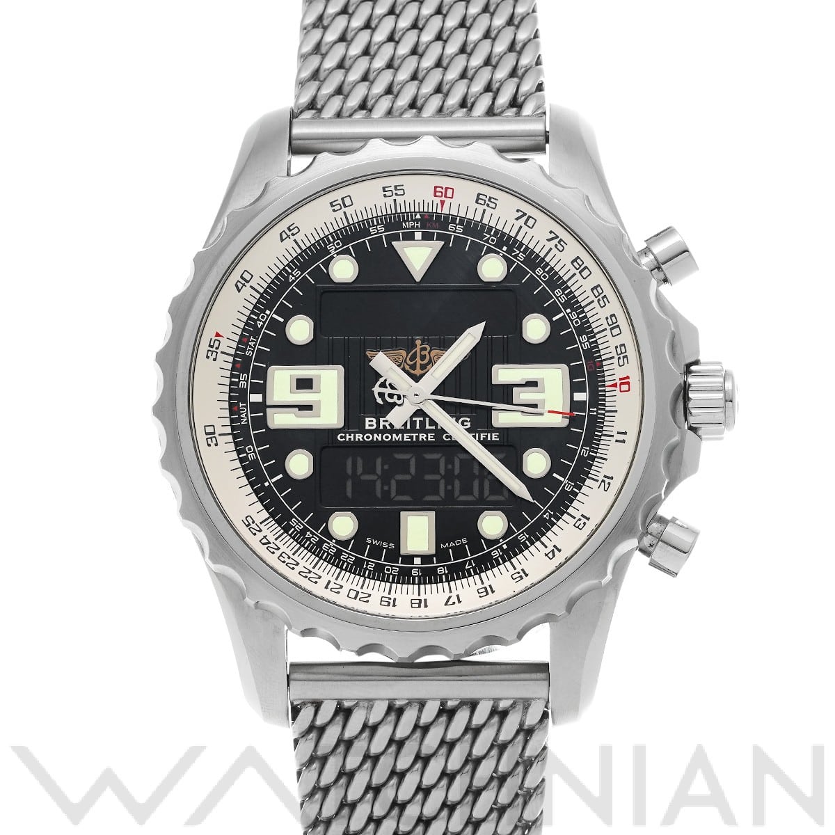 ブライトリング クロノスペース A78365 ブラック メンズ 時計 【中古】【wristwatch】