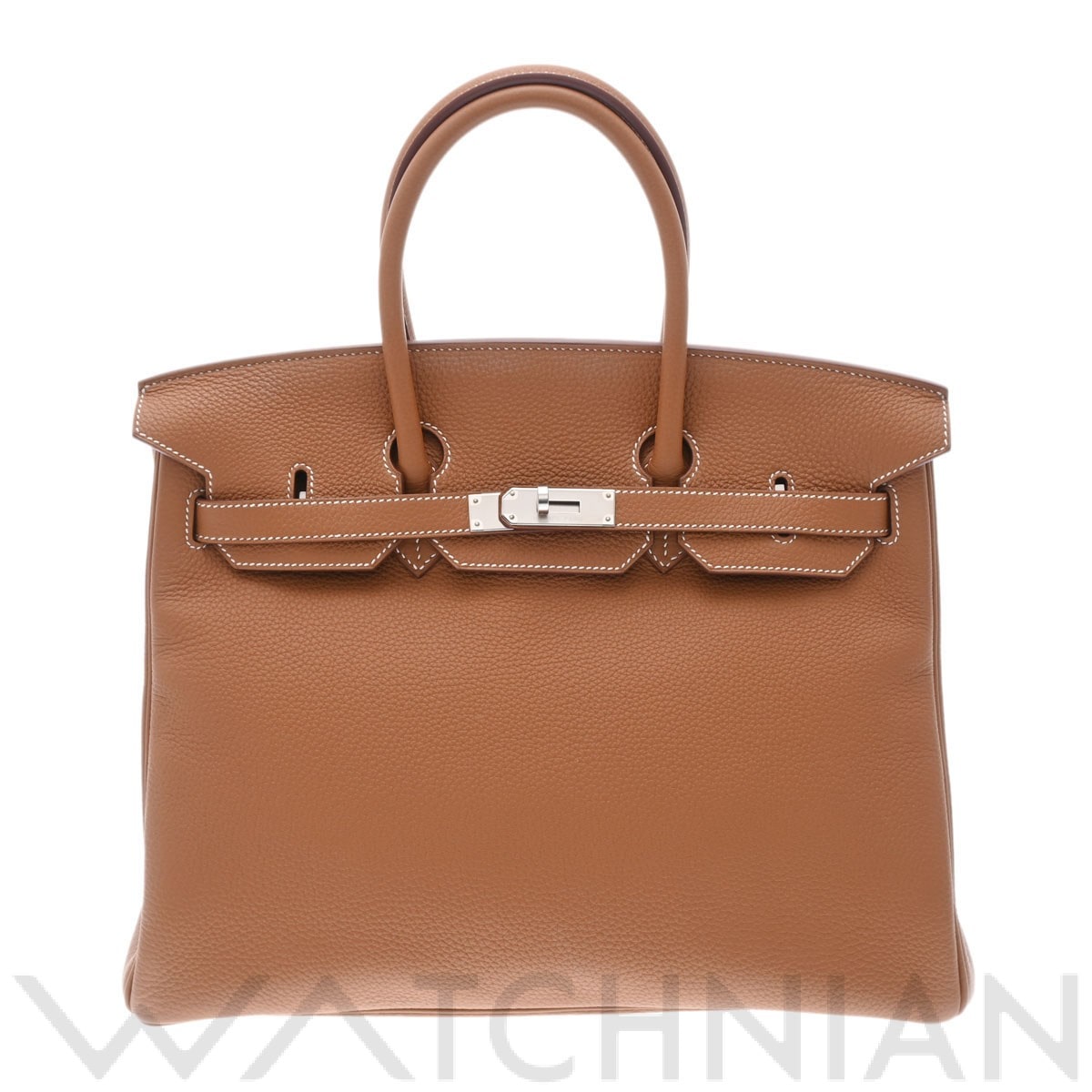エルメス バーキン 35 ゴールド/パラジウム金具 トリヨンクレマンス レディース バッグ 【中古】【bag】