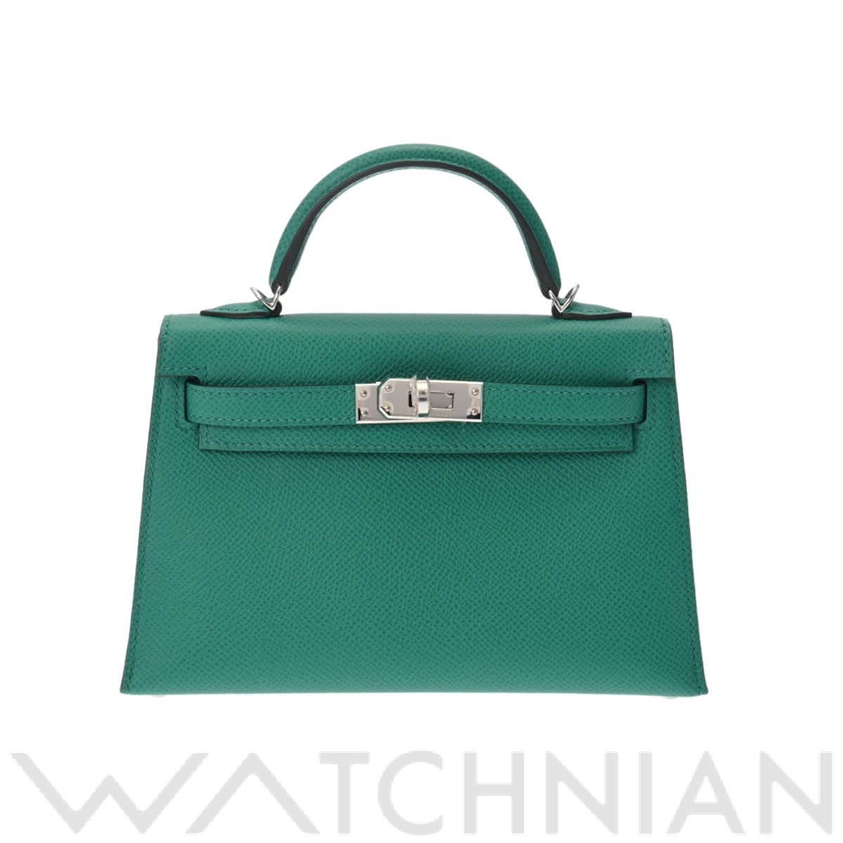 エルメス ミニケリー2 アマゾン 2WAY ヴェールジェイド ヴォーエプソン レディース バッグ 【未使用】【bag】