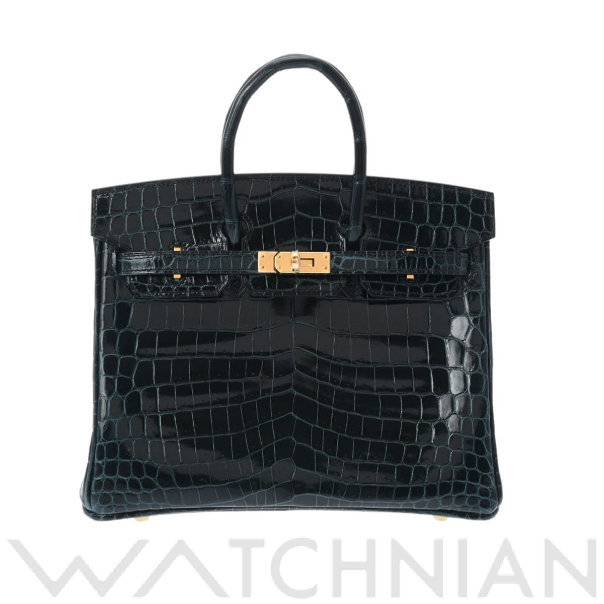 エルメス バーキン 25 ヴェール系/ゴールド金具 ニロティカスリセ レディース バッグ 【未使用】【bag】