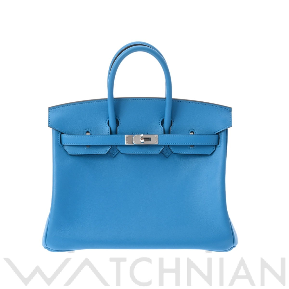エルメス バーキン 25 ブルーフリーダ ヴォースイフト レディース バッグ 【未使用】【bag】