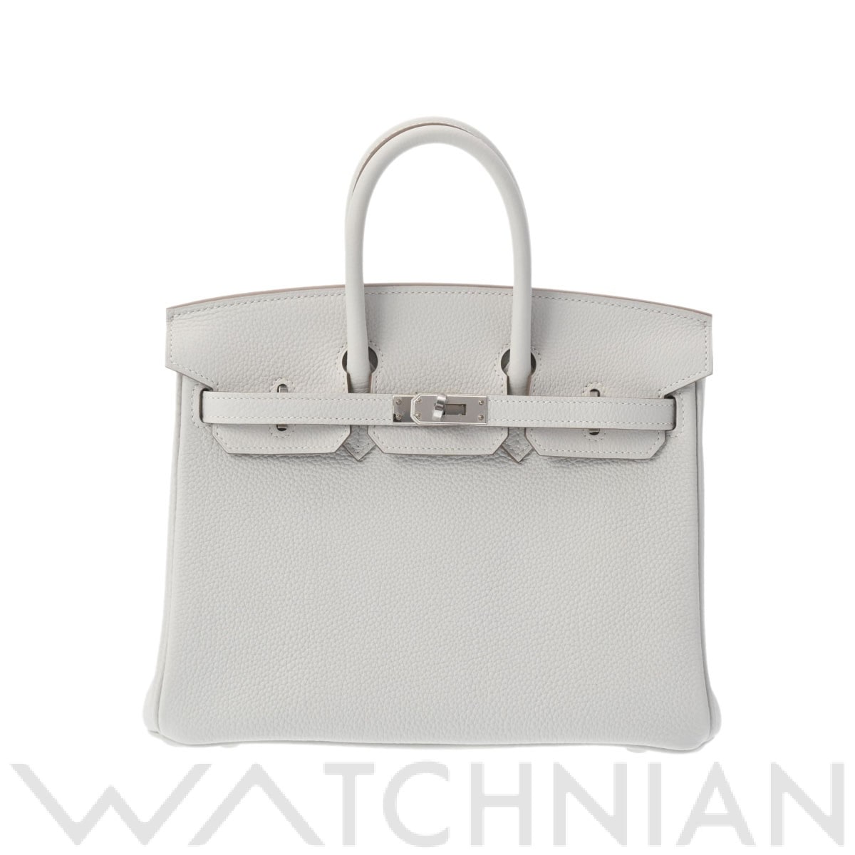 エルメス バーキン 25 グリスパール/パラジウム金具 トゴ レディース バッグ 【未使用】【bag】
