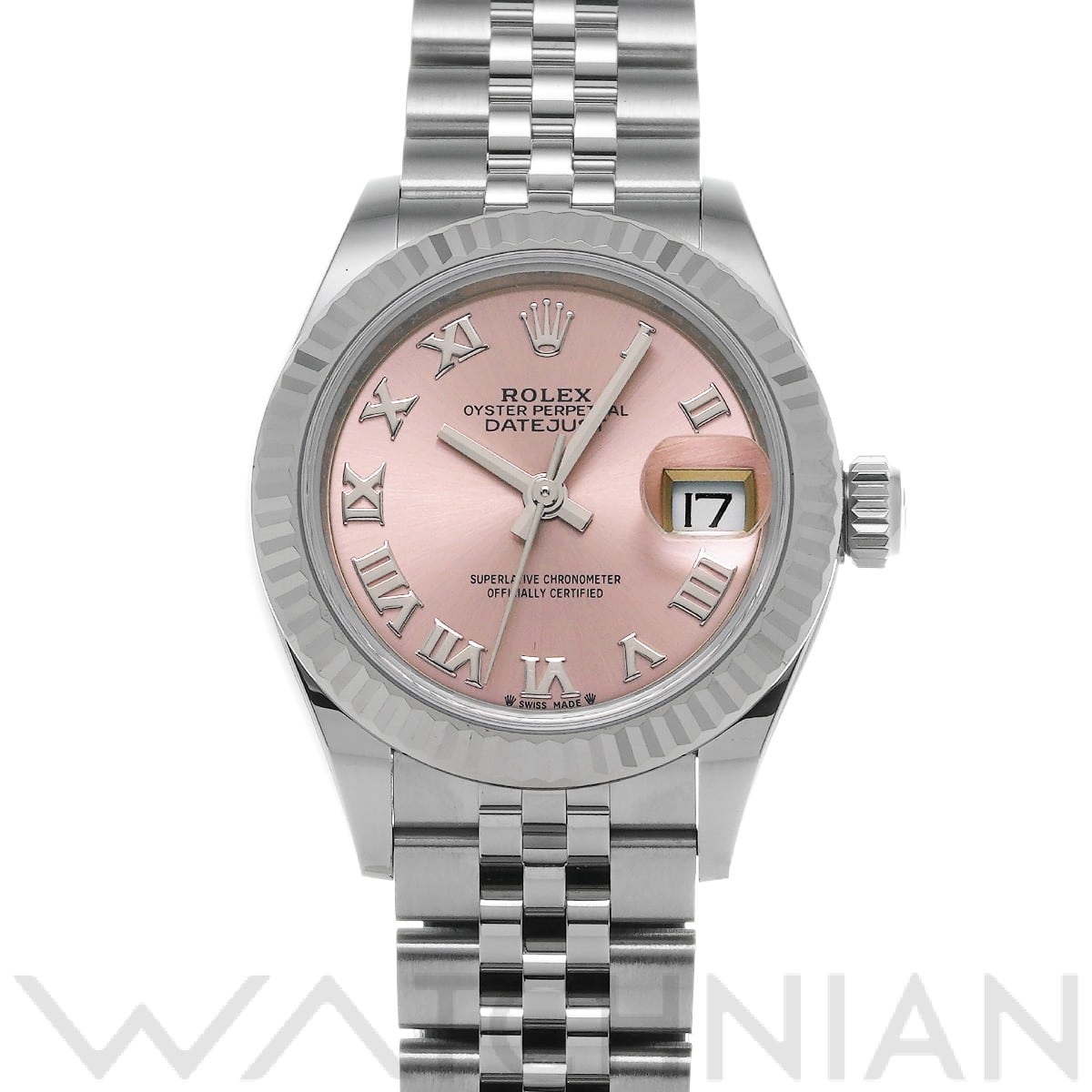 ロレックス レディ デイトジャスト 28 279174 ピンク レディース 時計 【中古】【wristwatch】