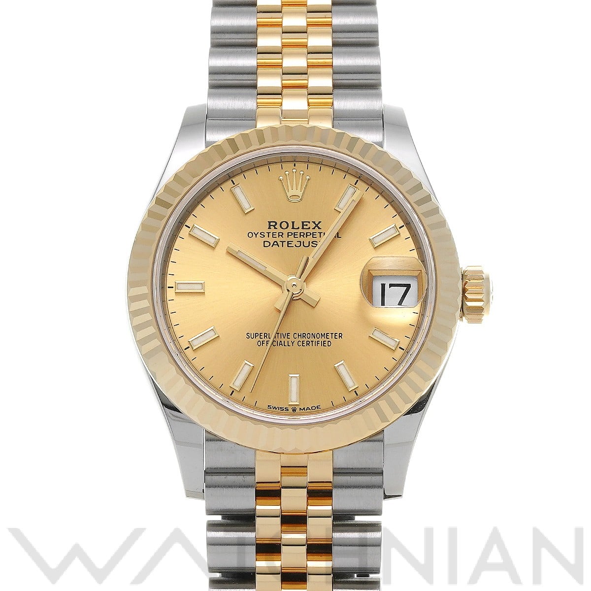 ロレックス デイトジャスト 31 278273 シャンパン ユニセックス 時計 【中古】【wristwatch】