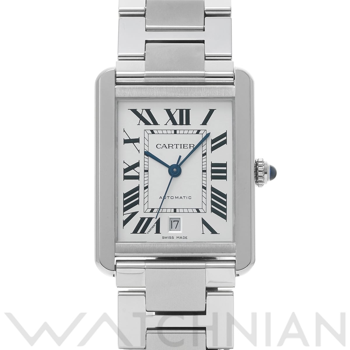 カルティエ タンク ソロ XL W5200028 シルバー メンズ 時計 【中古】【wristwatch】