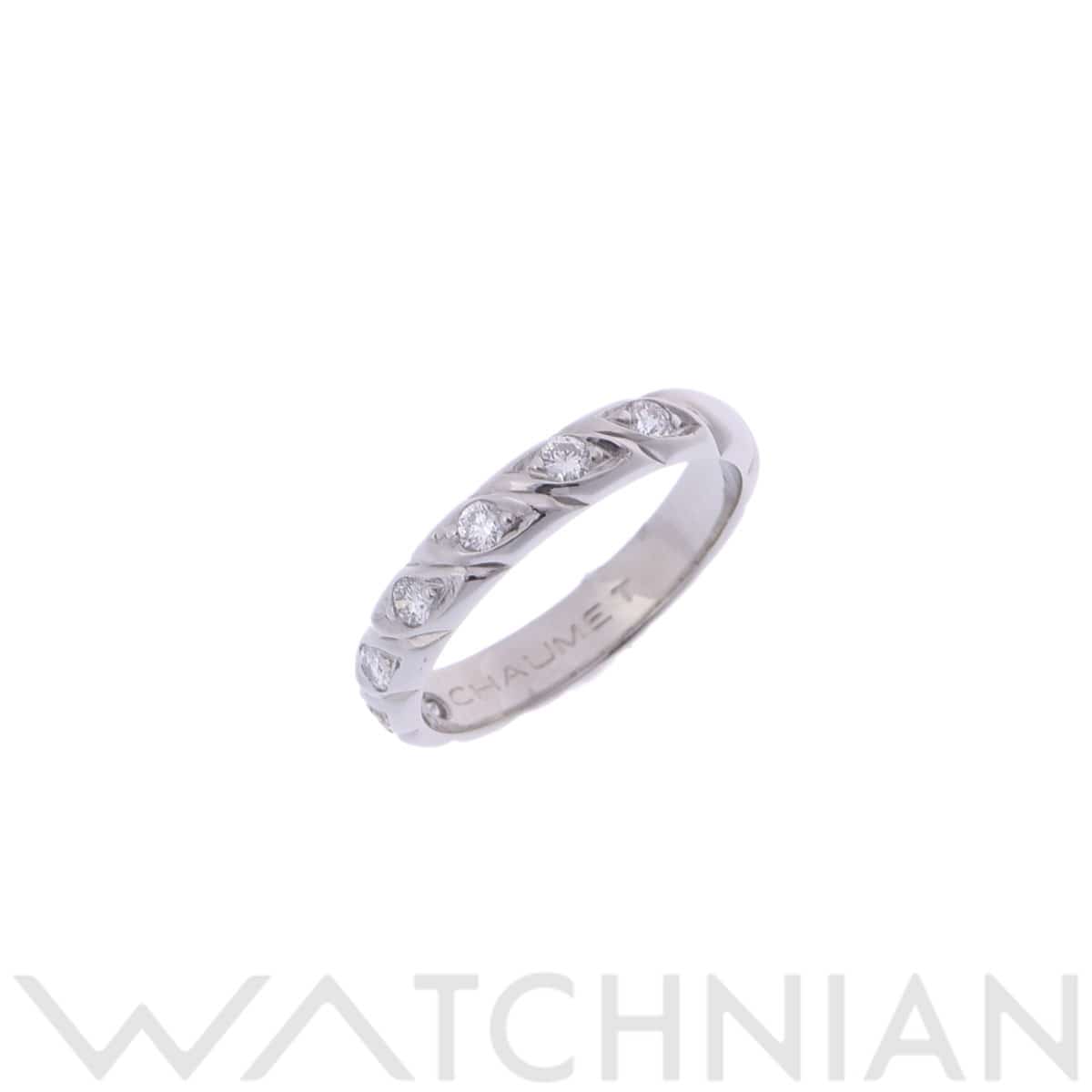 ショーメ トルサード リング シルバー Pt950プラチナ レディース ジュエリー 【中古】【jewelry】
