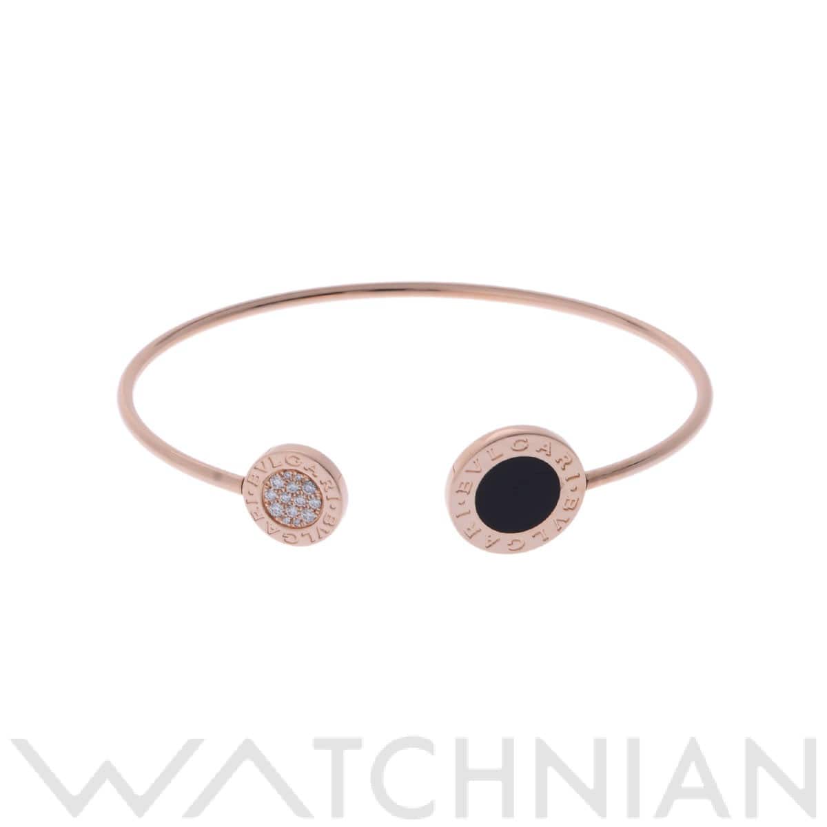 ブルガリ ブルガリブルガリ バングル #S ゴールド K18ピンクゴールド PG レディース ジュエリー 【中古】【jewelry】