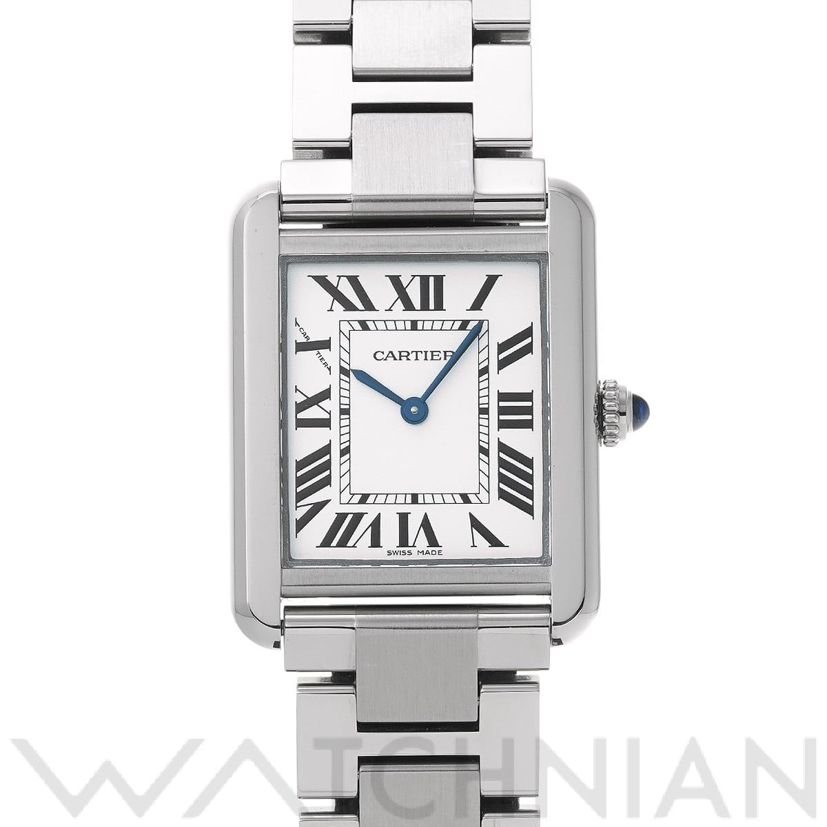 カルティエ タンク ソロ SM W5200013 シルバー レディース 時計 【中古】【wristwatch】