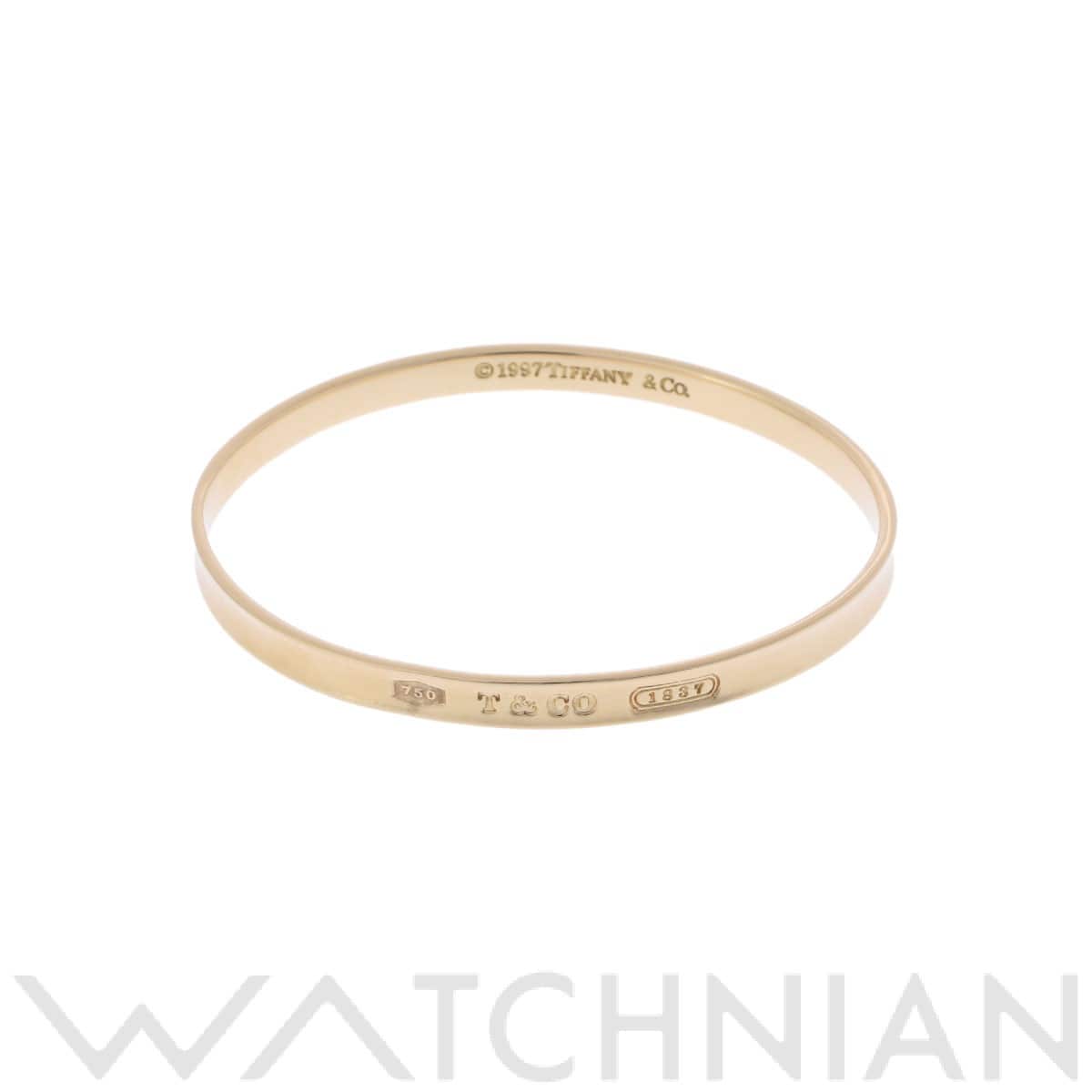 ティファニー 1837 バングル ゴールド K18イエローゴールド YG レディース ジュエリー 【中古】【jewelry】