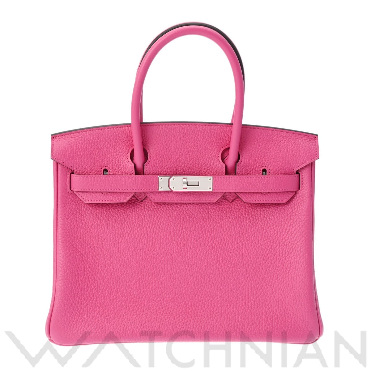 エルメス バーキン 30 ローズショッキング/パラジウム金具 トリヨンクレマンス レディース バッグ 【中古】【bag】