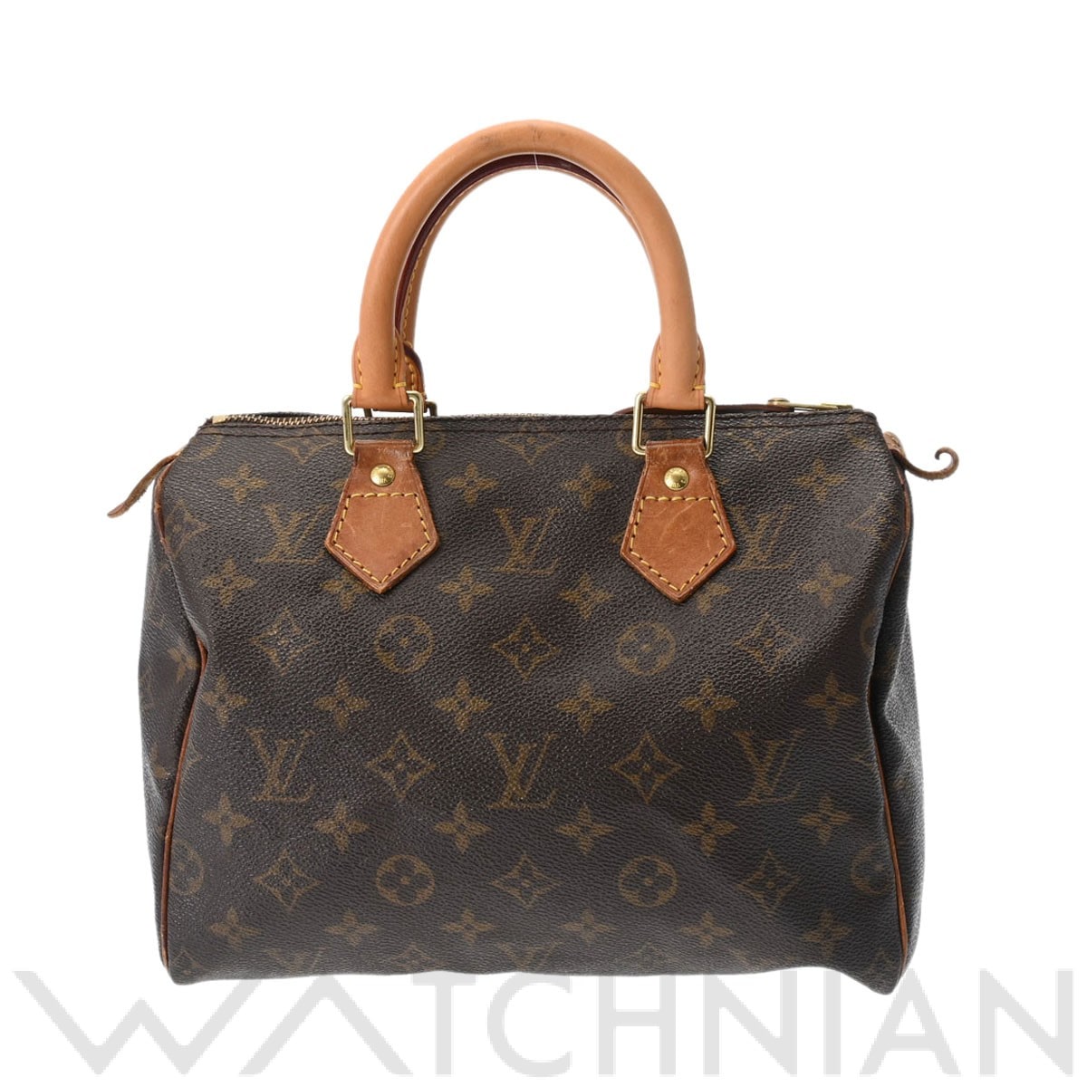 ルイ ヴィトン モノグラム スピーディ 25 ブラウン M41528 モノグラムキャンバス レディース バッグ 【中古】【bag】