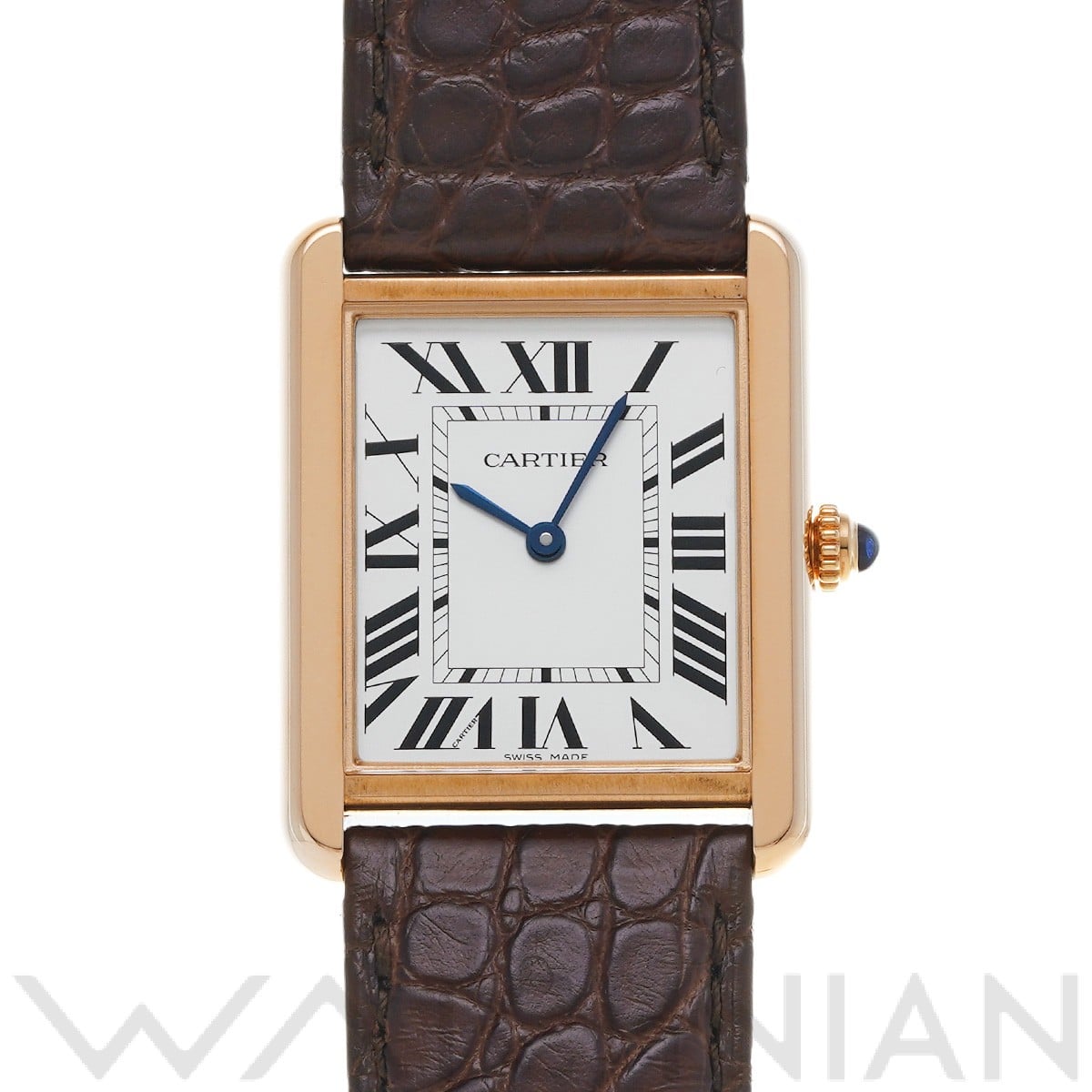 カルティエ タンク ソロ LM W5200025 シルバー メンズ 時計 【中古】【wristwatch】