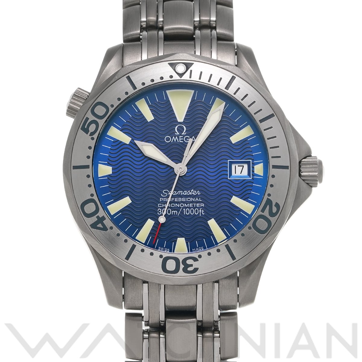 オメガ シーマスター プロフェッショナル 300 2231.80 ブルー メンズ 時計 【中古】【wristwatch】