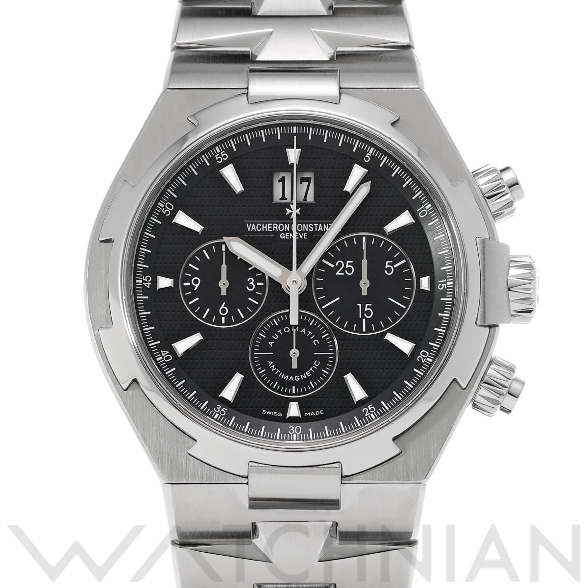 ヴァシュロン コンスタンタン オーバーシーズ クロノグラフ 49150/B01A-9097 ブラック メンズ 時計 【中古】【wristwatch】