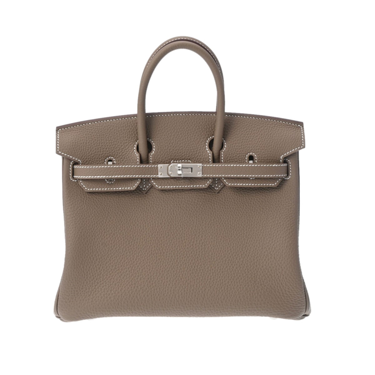 エルメス バーキン 25 エトゥープ/パラジウム金具 トゴ レディース バッグ 【新品】【bag】