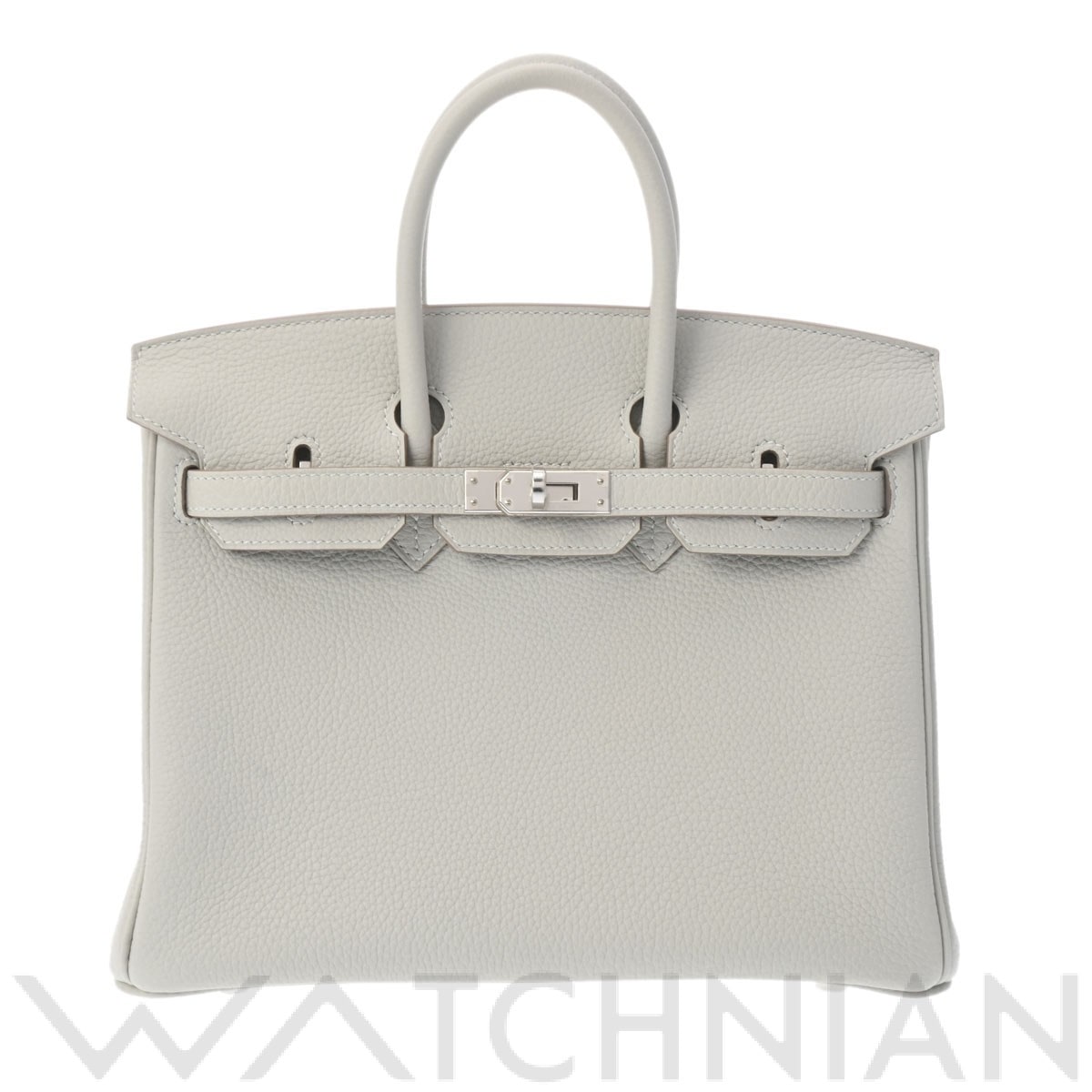 エルメス バーキン 25 ヴェルソ パールグレー/ナタ/パラジウム金具 トゴ レディース バッグ 【未使用】【bag】
