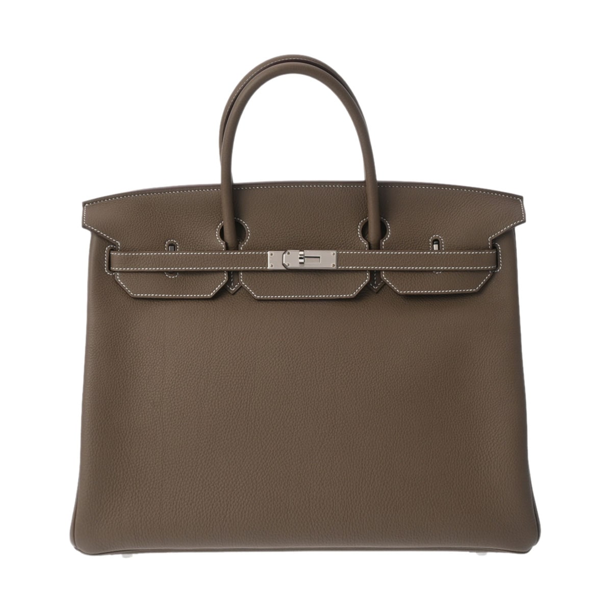 エルメス バーキン 40 エトゥープ トゴ ユニセックス バッグ 【未使用】【bag】