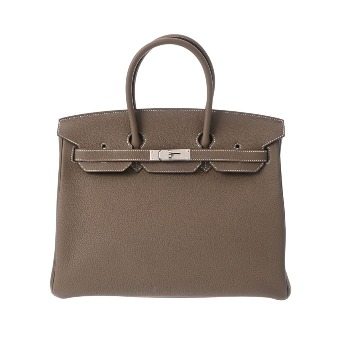 エルメス バーキン 35 エトゥープ トリヨンクレマンス ユニセックス バッグ 【中古】【bag】
