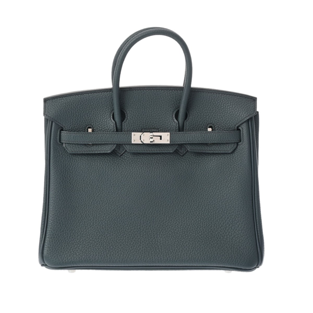 エルメス バーキン 25 ブルーオラージュ/パラジウム金具 トゴ レディース バッグ 【中古】【bag】