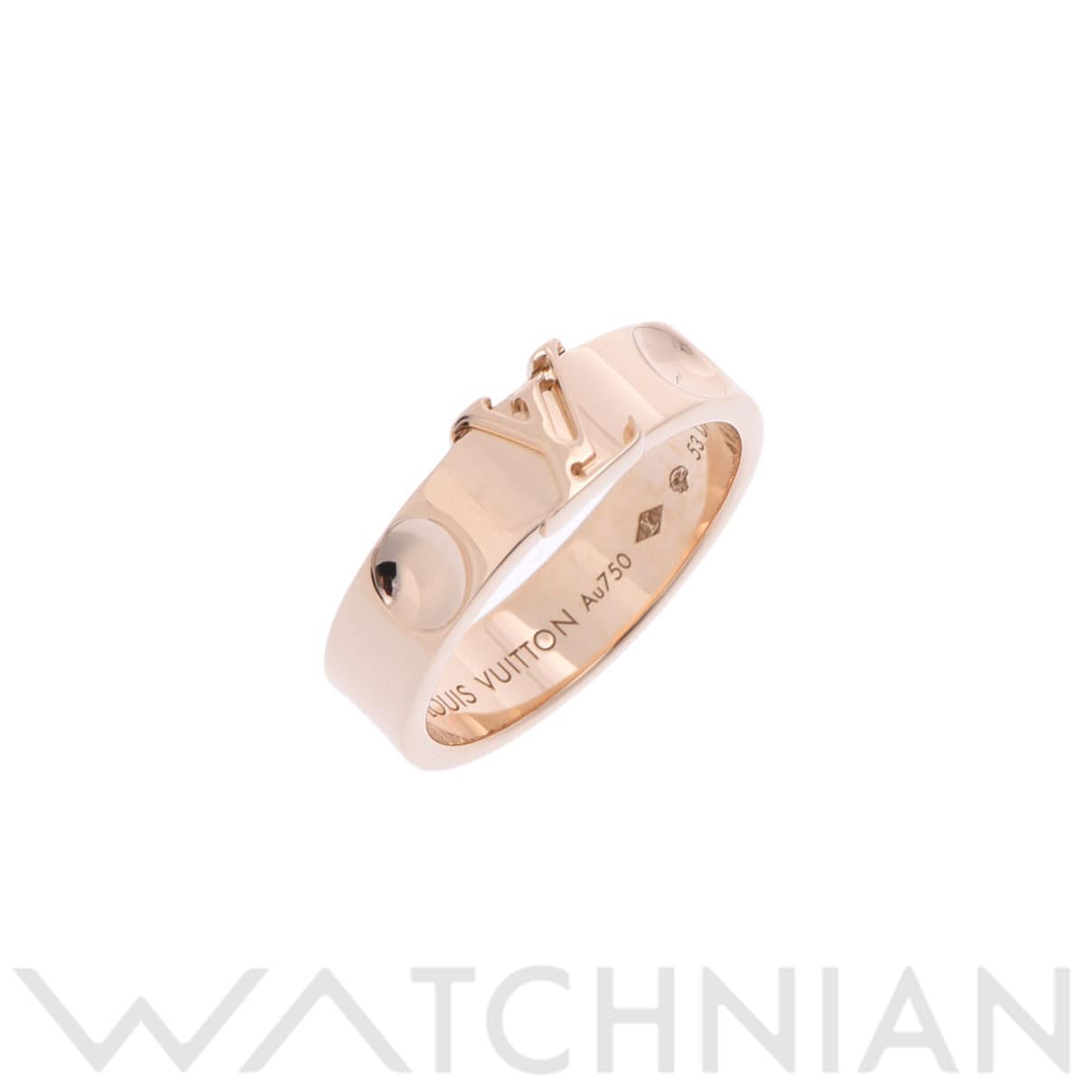 ルイ ヴィトン バーグアンプラント リング #53 ゴールド K18イエローゴールド YG レディース ジュエリー 【中古】【jewelry】