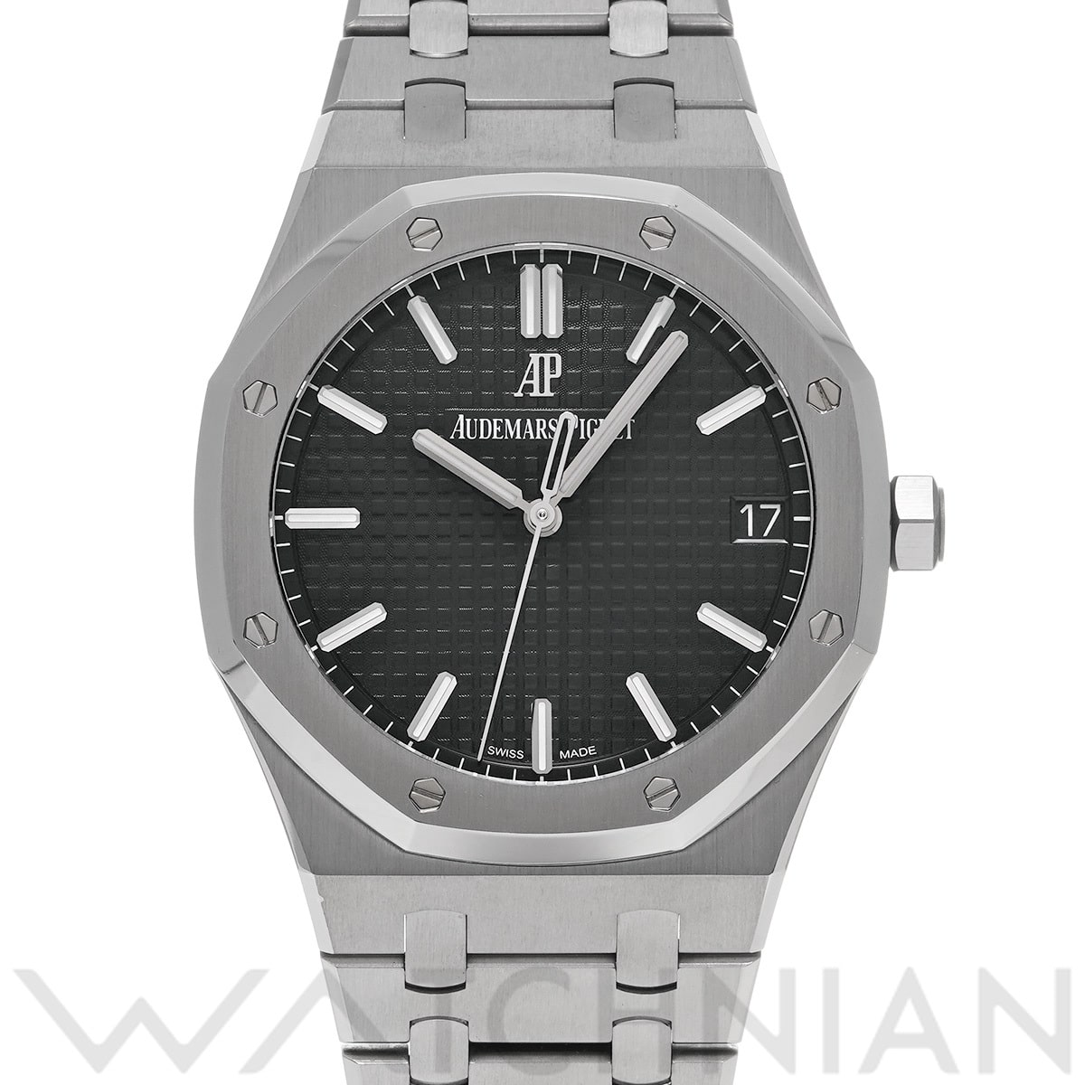 オーデマ ピゲ ロイヤルオーク 15500ST.OO.1220ST.03 ブラック メンズ 時計 【中古】【wristwatch】