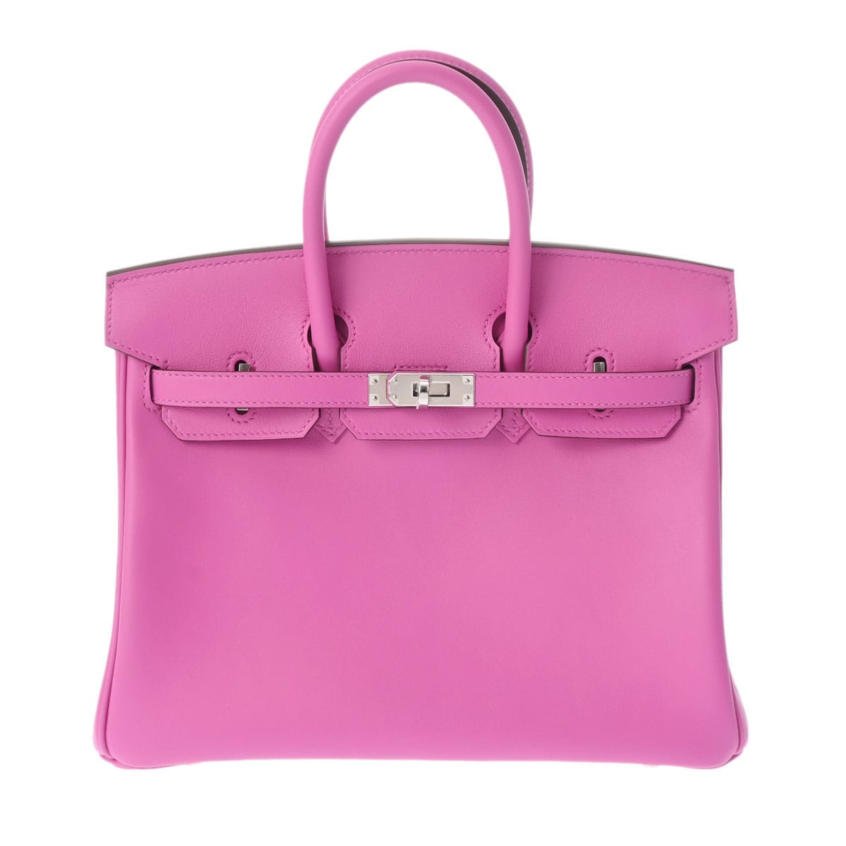 エルメス バーキン 25 マグノリア/パラジウム金具 ヴォースイフト レディース バッグ 【新品】【bag】