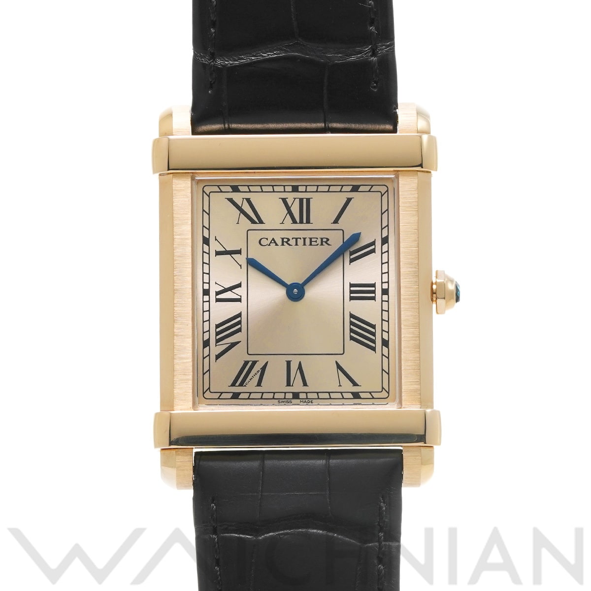 カルティエ タンクシノワーズ WGTA0088 シャンパン メンズ 時計 【中古】【wristwatch】