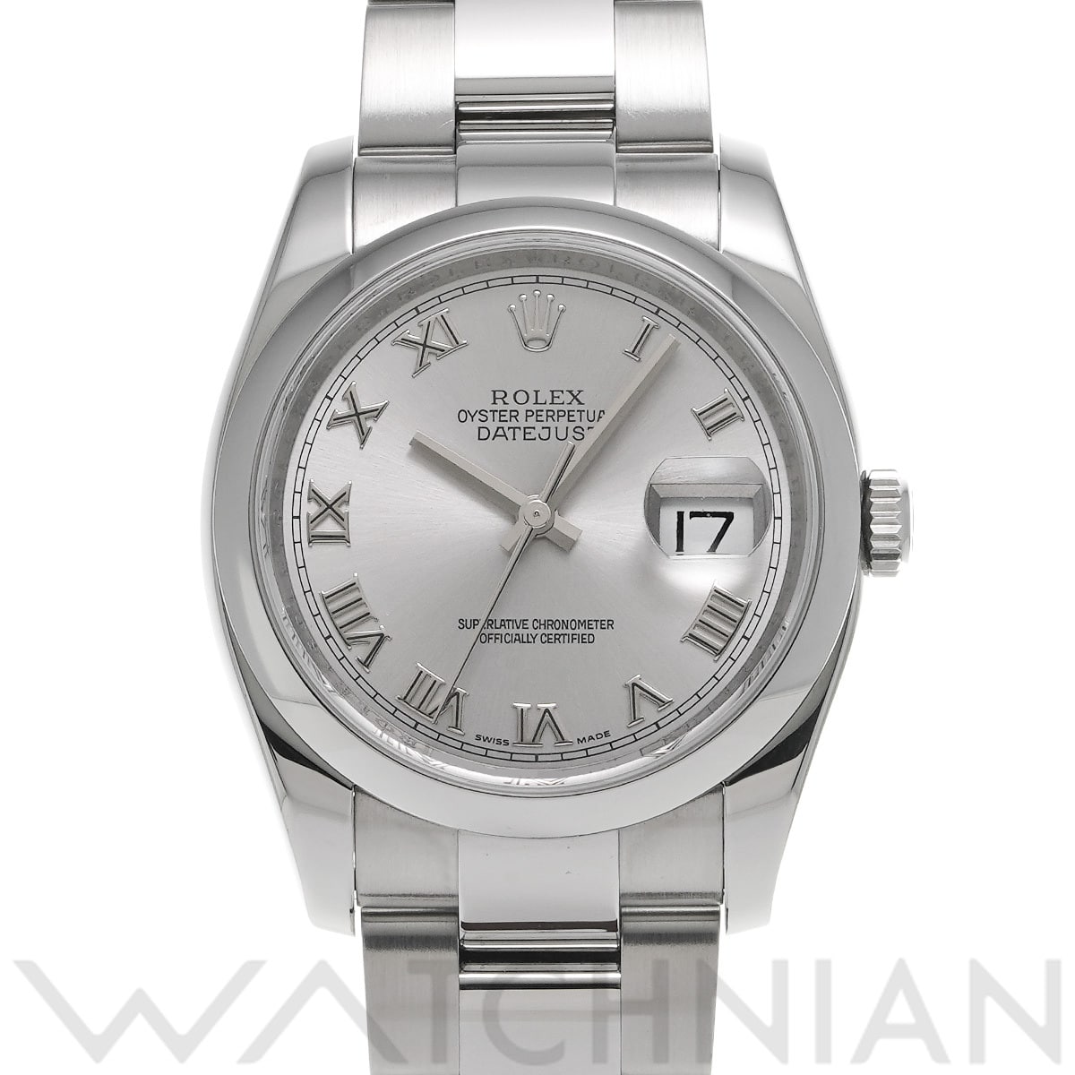 ロレックス デイトジャスト 116200 シルバー メンズ 時計 【中古】【wristwatch】