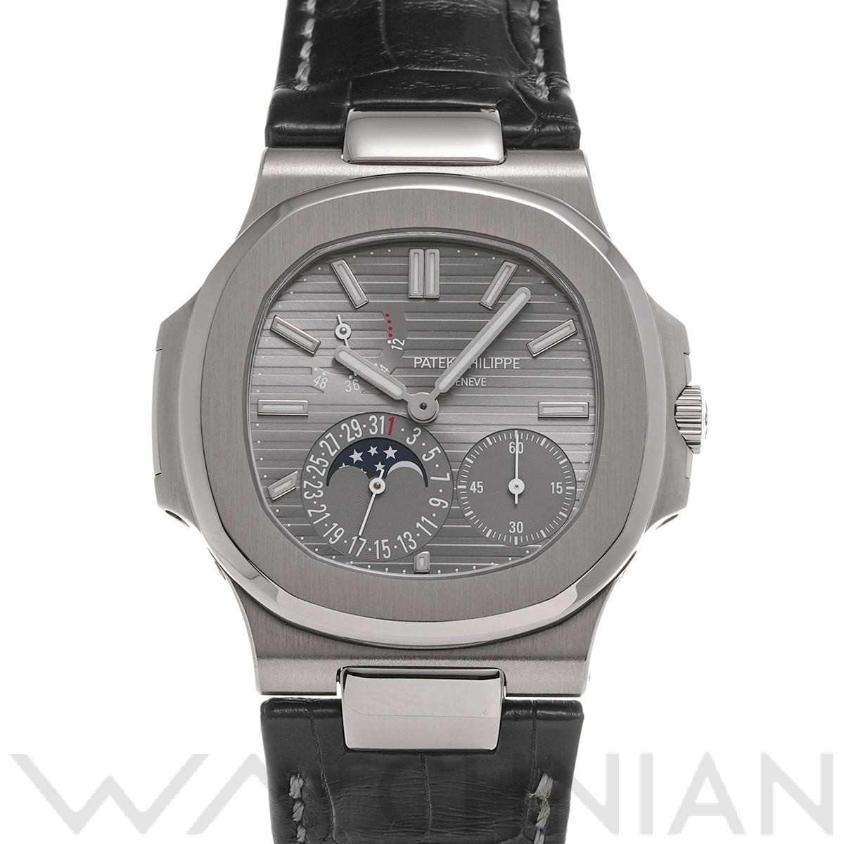 パテック フィリップ ノーチラス ムーンフェイズ 5712G-001 スレート メンズ 時計 【中古】【wristwatch】