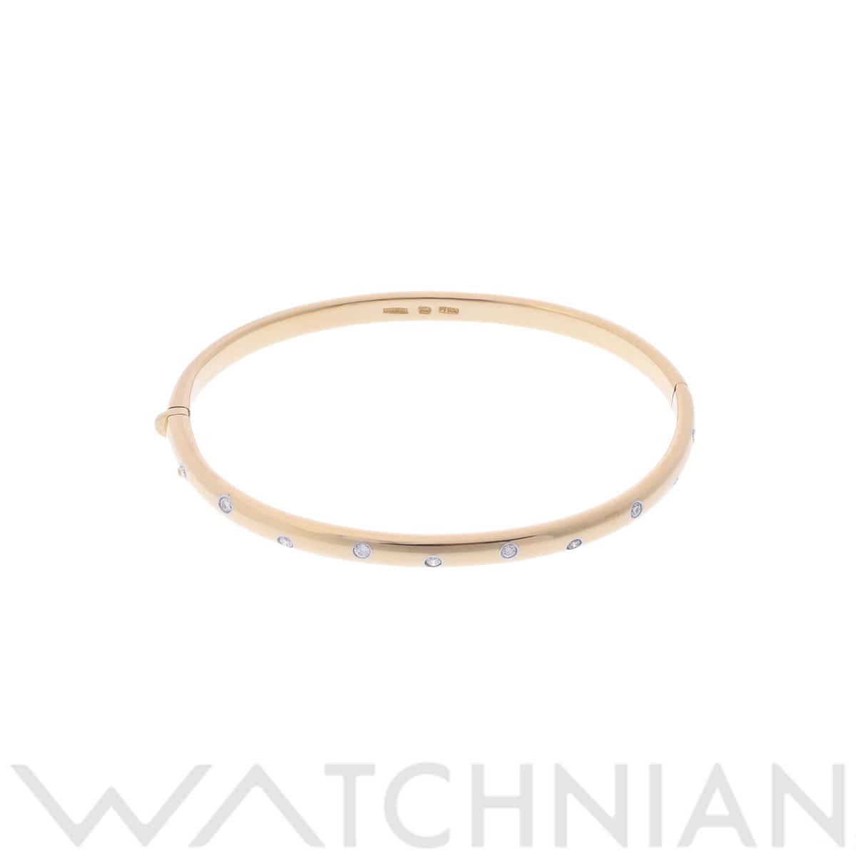 ティファニー ドッツバングル ゴールド K18イエローゴールド YG/Pt950プラチナ レディース ジュエリー 【中古】【jewelry】
